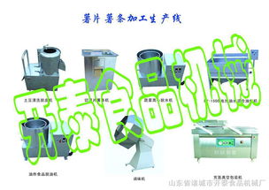 薯片生產(chǎn)利器 走進山東省諸城市開泰食品機械廠
